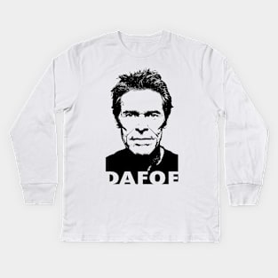 Willem Dafoe Kids Long Sleeve T-Shirt